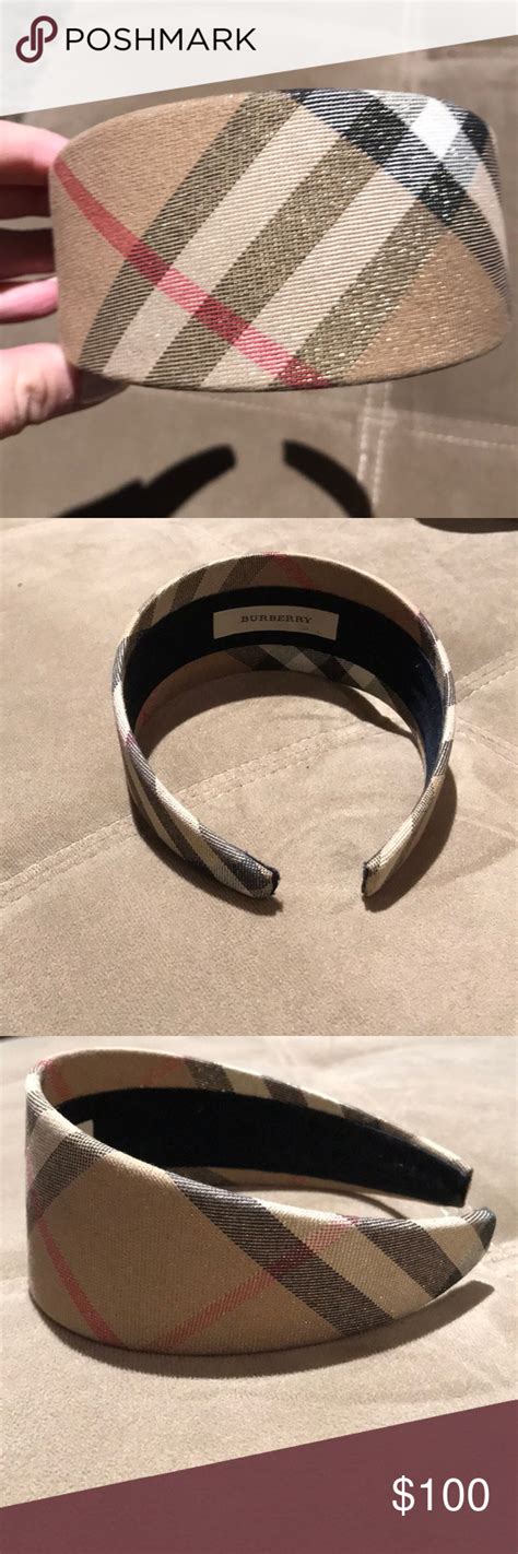 burberry headband woman